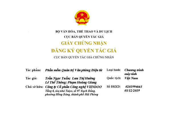 Phần Mềm Quản trị Văn phòng điện tử